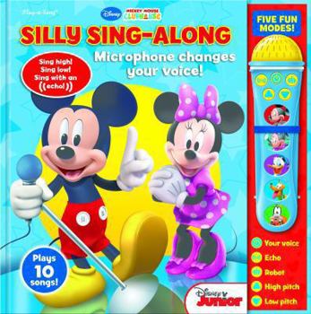 Toy Voice Changing Microphone Book Minnie & Mickey Book