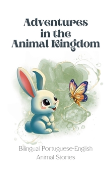 Paperback Adventures in the Animal Kingdom: Bilingual Portuguese-English Animal Stories Book