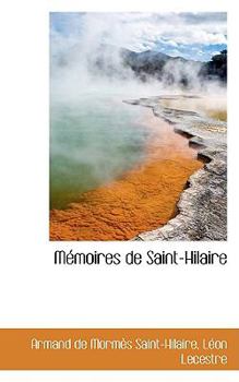 Paperback Memoires de Saint-Hilaire Book