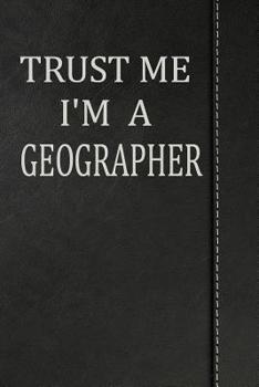 Paperback Trust Me I'm a Geographer: Isometric Dot Paper Drawing Notebook 120 Pages 6x9 Book