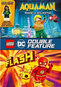 DVD Lego DC Super Heroes: Aquaman - Rage of Atlantis / Justice League the Flash Book