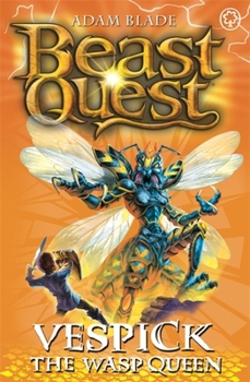 Paperback Beast Quest: 36: Vespick the Wasp Queen [With Collector Cards] Book