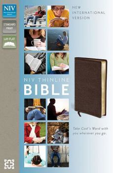 Bonded Leather Thinline Bible-NIV Book