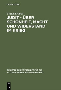 Hardcover Judit - über Schönheit, Macht und Widerstand im Krieg [German] Book