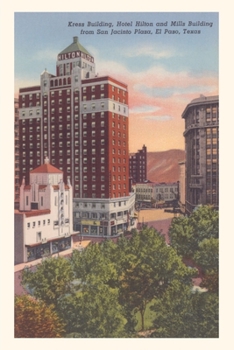 Paperback Vintage Journal Hotel Hilton, El Paso Book