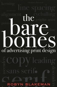 Paperback Bare Bones of Advertising Print Design Book