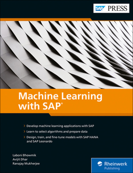 Hardcover Machine Learning with SAP: Models and Applications Book