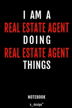 Notebook for Real Estate Agents / Real Estate Agent: awesome handy Note Book [120 blank lined ruled pages]