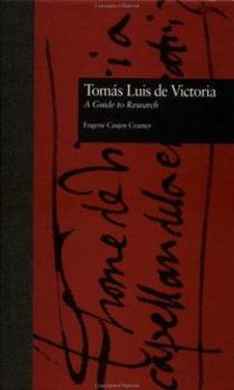 Hardcover Toms Luis de Victoria: A Guide to Research Book