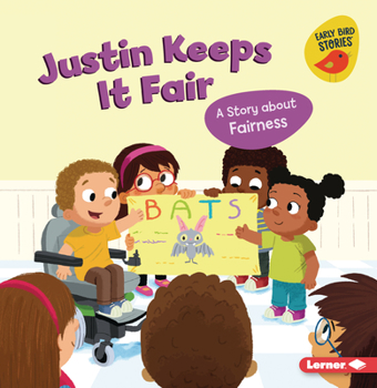 Paperback Justin Keeps It Fair: A Story about Fairness Book