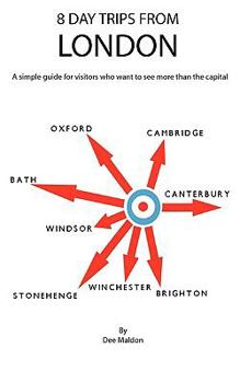 Paperback 8 Day Trips from London Book