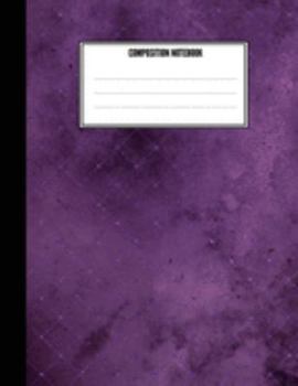 Paperback Composition Notebook: 7.44" x 9.69" - 120 College Ruled Sheets- Softbound-Goth-Horror-Scary-Unique Book