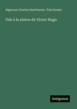 Paperback Ode à la statue de Victor Hugo [French] Book