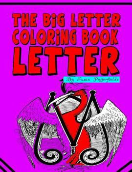 Paperback The Big Letter Coloring Book: Letter M Book
