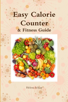 Paperback Easy Calorie Counter & Fitness Guide Book