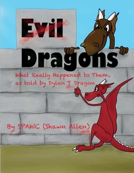 Paperback Evil Dragons [Large Print] Book