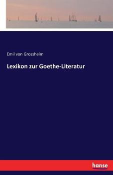 Paperback Lexikon zur Goethe-Literatur [German] Book