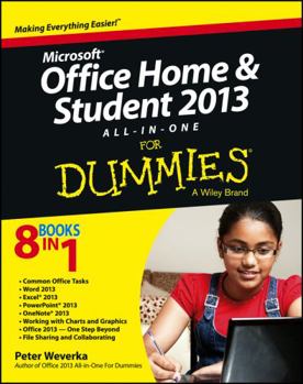 Paperback Microsoft Office Home and Student Edition 2013 All-In-One for Dummies Book