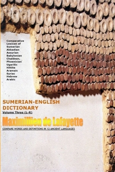 Paperback SUMERIAN ENGLISH DICTIONARY. Vol.3 (L-R) Book