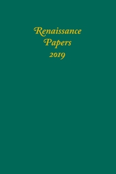 Renaissance Papers 2019 - Book  of the Renaissance Papers