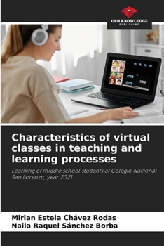 Paperback Characteristics of virtual classes in teaching and learning processes Book