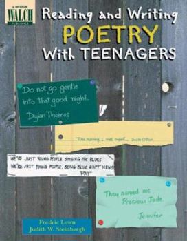 Paperback Reading and Writing Poetry with Teenagers Book