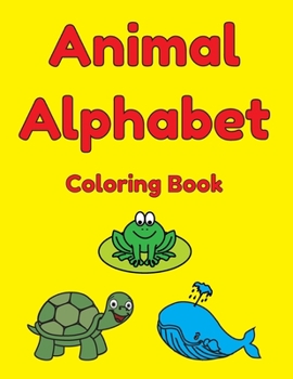 Paperback Animal Alphabet Coloring Book