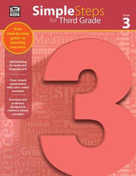 Paperback Simple Steps for Third Grade Book