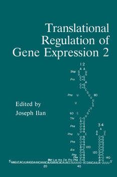 Hardcover Translational Regulation of Gene Expression 2 Book
