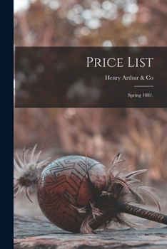 Paperback Price List: Spring 1881. Book