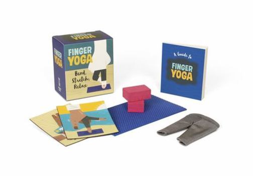 Paperback Finger Yoga: Bend, Stretch, Relax Book