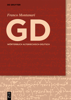 Hardcover GD - Wörterbuch Altgriechisch-Deutsch [German] Book