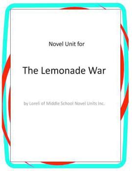 Paperback Novel Unit for The Lemonade War Book