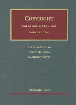 Hardcover Copyright: Cases and Materials Book