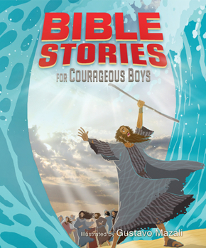 Hardcover Bible Stories for Courageous Boys Book