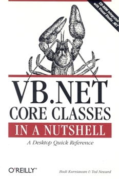 Paperback VB.NET Core Classes in a Nutshell: A Desktop Quick Reference [With CDROM] Book