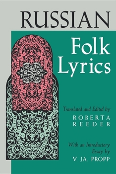 Paperback Russian Folk Lyrics Book