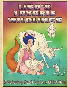 Paperback Lisa's Lovable Wildlings: A Coloring Book