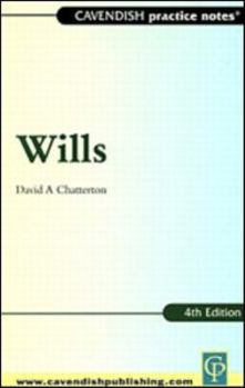 Paperback Practice Notes on Wills Book