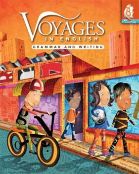 Hardcover Voyages in English Grade 8 Student Edition: Grammar and Writing Book