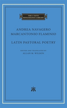 Hardcover Latin Pastoral Poetry Book
