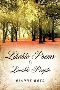 Paperback Likable Poems Lovable People Book