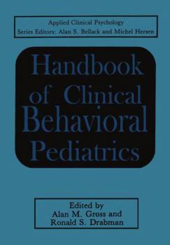 Paperback Handbook of Clinical Behavioral Pediatrics Book