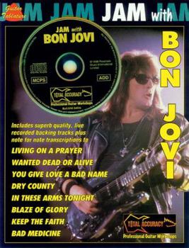 Paperback Jam with Bon Jovi: Guitar/Vocal, Book & CD Book