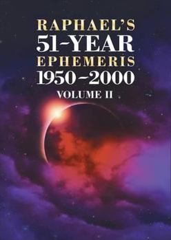 Paperback Raphaels 51 Yr Ephemeris 1950-2000 Book