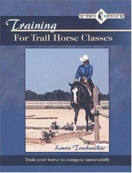 Paperback Training for Trail Horse Classes Book