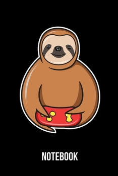 Notebook: A5 Notizbuch für Gamer, die Faultiere und Gaming lieben
