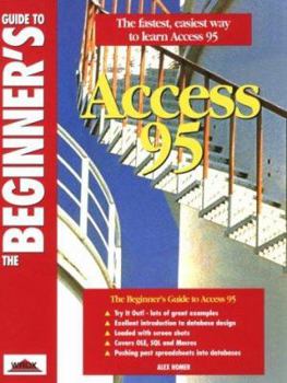 Paperback Beginner's Guide to Access 95 Book