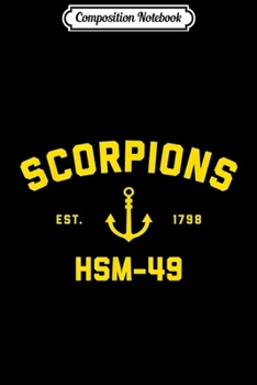 Composition Notebook: HSM-49 Scorpions  Journal/Notebook Blank Lined Ruled 6x9 100 Pages