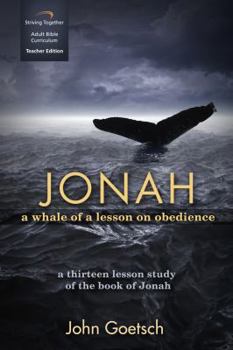 Spiral-bound Jonah Curriculum: A Whale of a Lesson on Obedience (Teacher Edition) Book